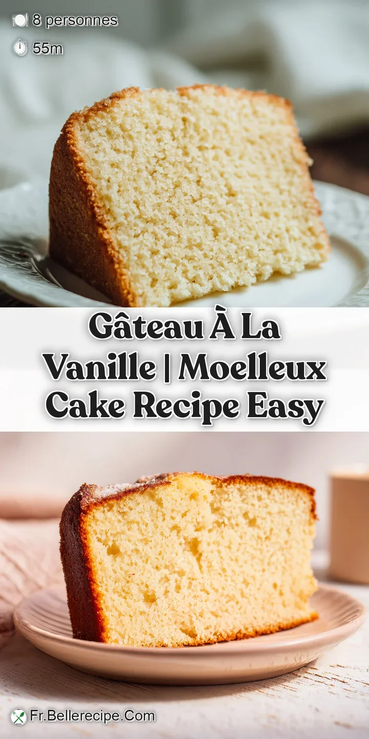 Zoom sur la mie tendre jaune p&acirc;le et le gla&ccedil;age blanc cr&eacute;meux parsem&eacute; de petits grains de vanille noirs et fins.