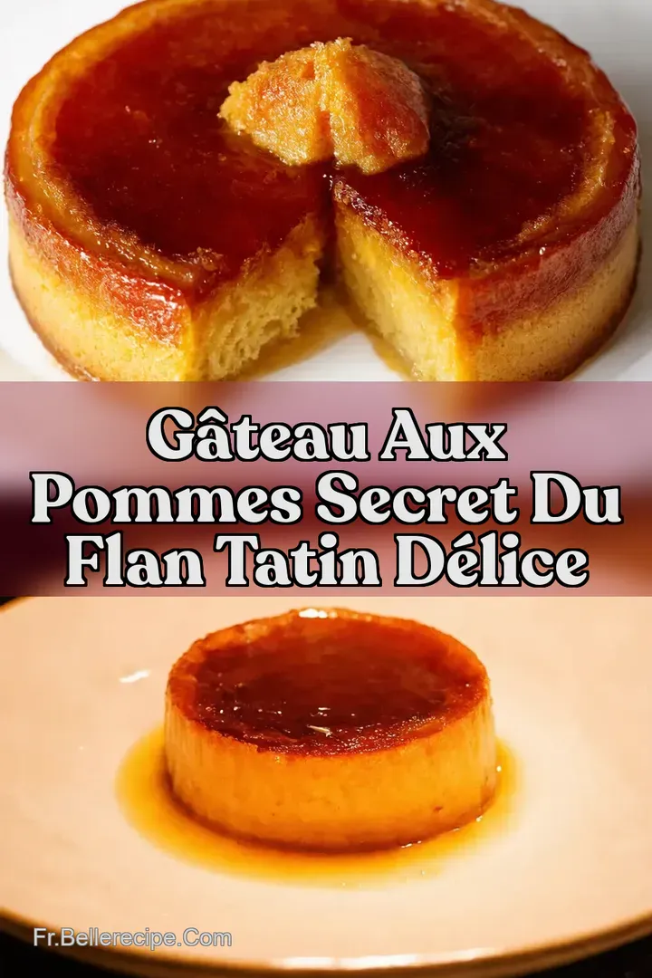 G&acirc;teau aux Pommes Secret du Flan Tatin D&eacute;lice