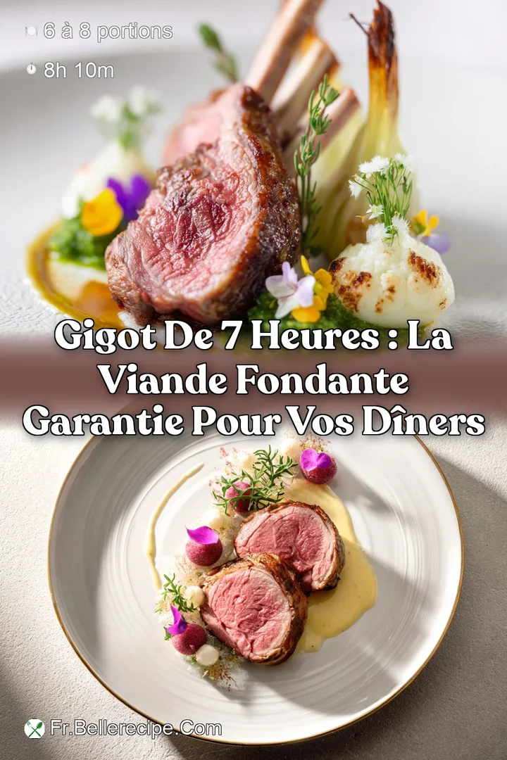 Gigot de 7 heures : La viande fondante garantie pour vos d&icirc;ners