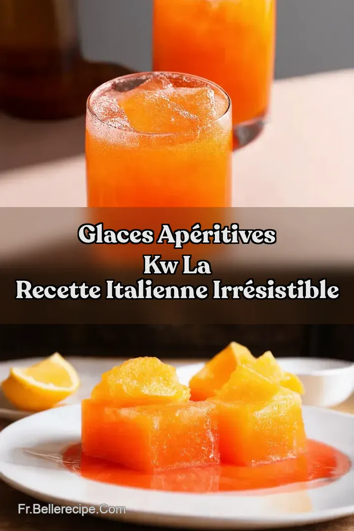 Glaces Ap&eacute;ritives kw La Recette Italienne Irr&eacute;sistible