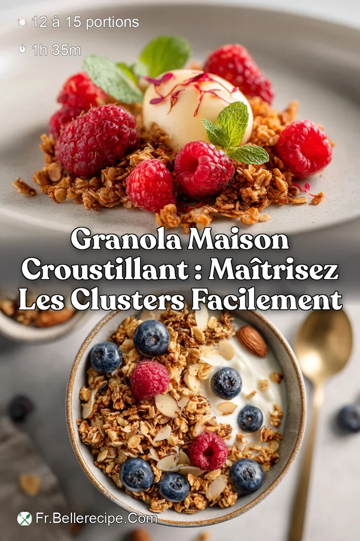 Granola Maison Croustillant : Ma&icirc;trisez les Clusters Facilement