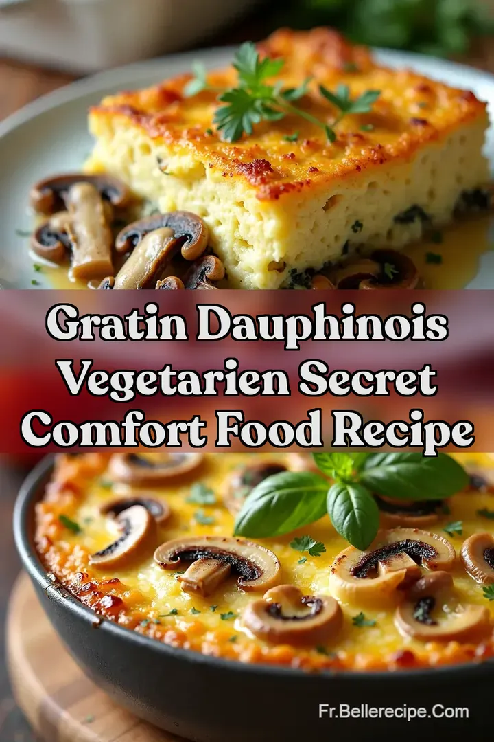 Gratin Dauphinois Vegetarien Secret Comfort Food Recipe