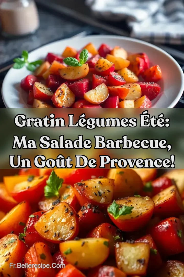 Gratin L&eacute;gumes &Eacute;t&eacute;: Ma Salade Barbecue Un Go&ucirc;t de Provence!