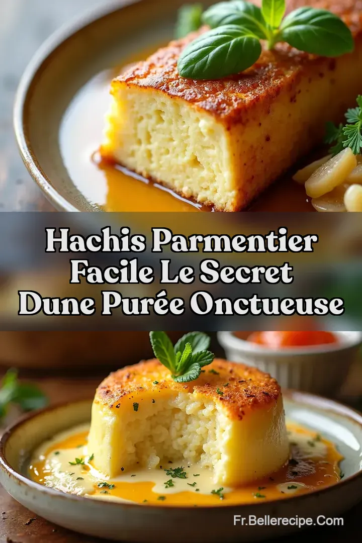 Hachis Parmentier facile Le Secret dune Pur&eacute;e Onctueuse