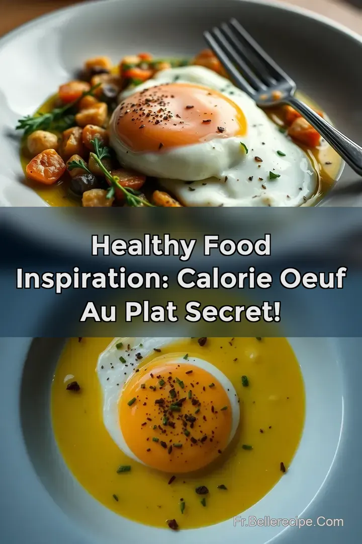 Healthy Food Inspiration: Calorie Oeuf au Plat Secret!