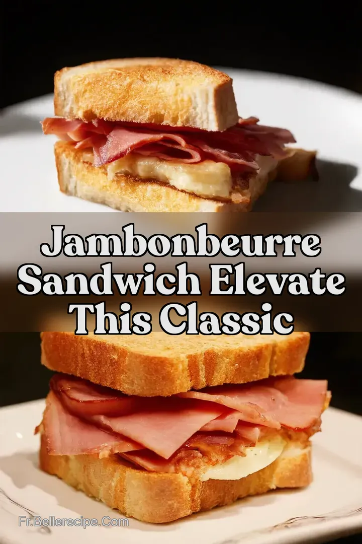 JambonBeurre Sandwich Elevate this Classic