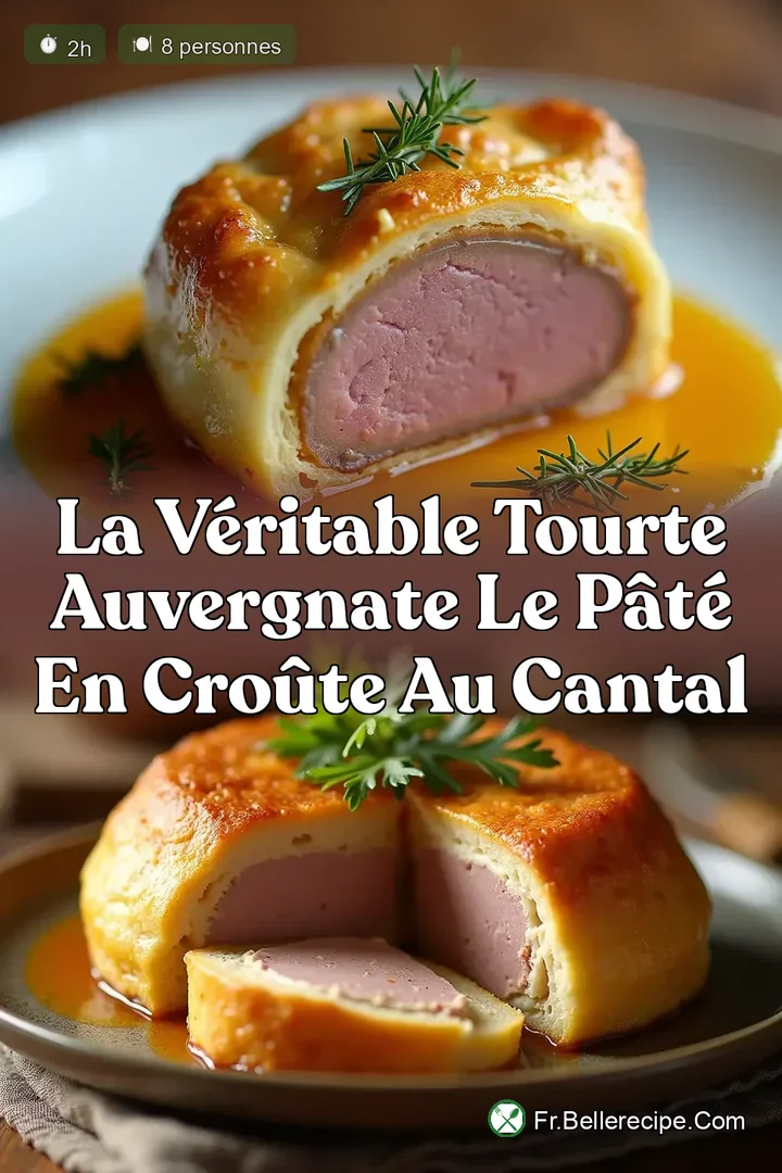 La V&eacute;ritable Tourte Auvergnate Le P&acirc;t&eacute; en Cro&ucirc;te au Cantal