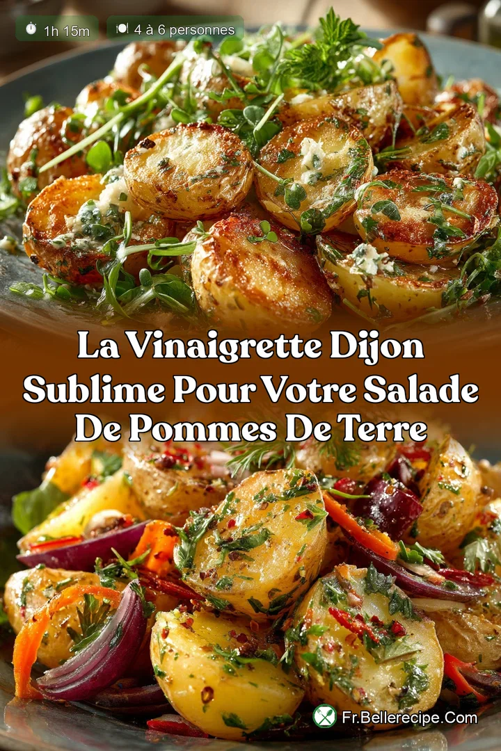 La Vinaigrette Dijon Sublime pour Votre Salade de Pommes de Terre