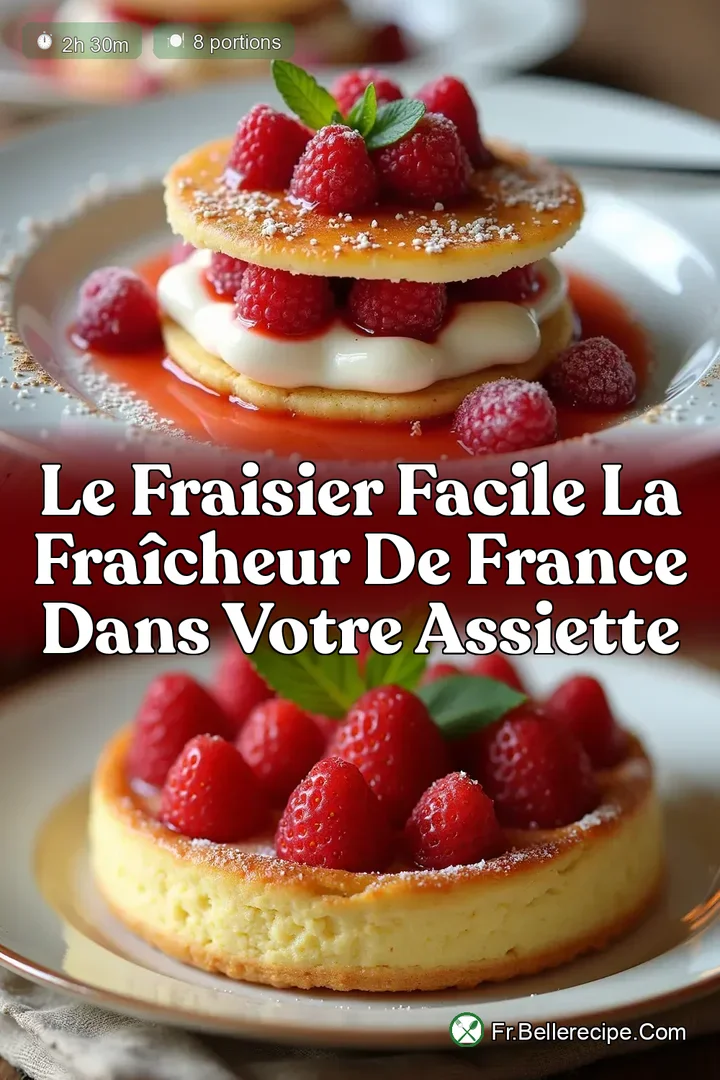 Le Fraisier Facile La Fra&icirc;cheur de France dans Votre Assiette