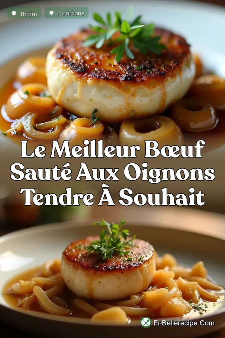 Le Meilleur B&oelig;uf Saut&eacute; aux Oignons Tendre &agrave; Souhait