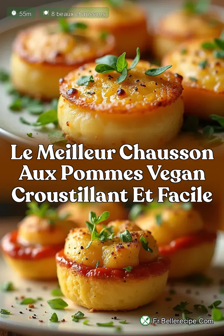 Le Meilleur Chausson aux Pommes Vegan Croustillant et Facile
