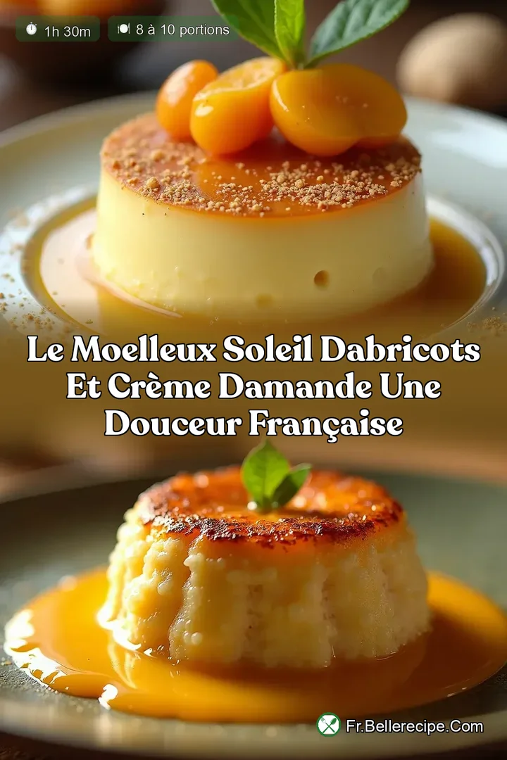Le Moelleux Soleil dAbricots et Cr&egrave;me dAmande Une Douceur Fran&ccedil;aise