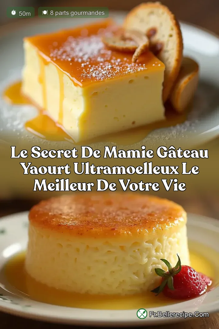 Le Secret de Mamie G&acirc;teau Yaourt UltraMoelleux Le Meilleur de Votre Vie