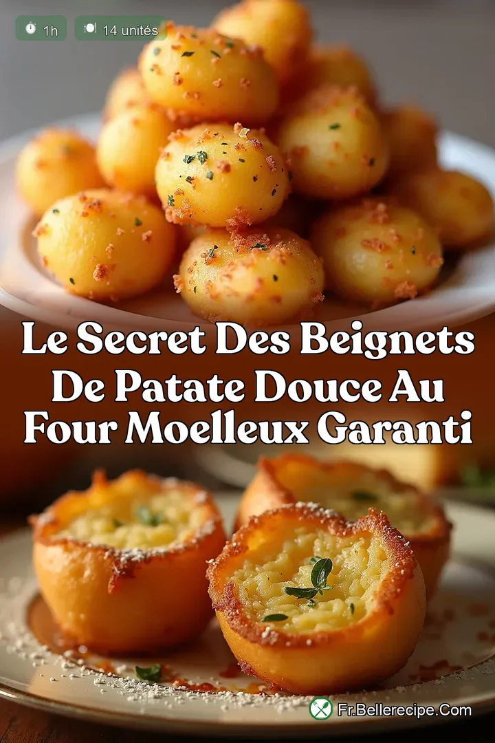 Le Secret des Beignets de Patate Douce au Four Moelleux Garanti