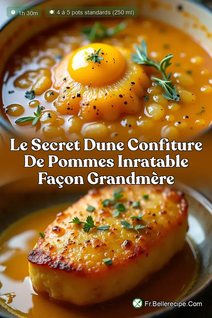Le Secret dune Confiture de Pommes Inratable Fa&ccedil;on GrandM&egrave;re