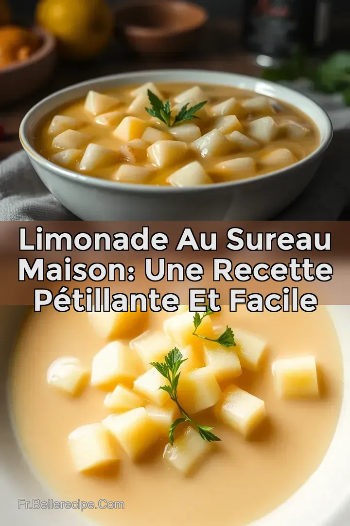Limonade au Sureau Maison: Une Recette P&eacute;tillante et Facile