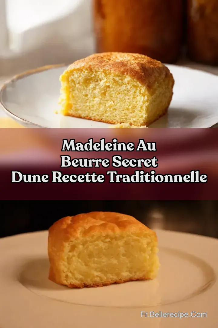 Madeleine au Beurre Secret dune Recette Traditionnelle