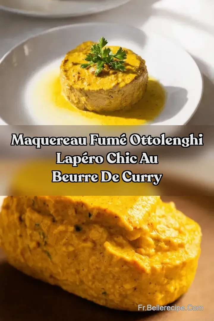 Maquereau Fum&eacute; Ottolenghi LAp&eacute;ro Chic au Beurre de Curry