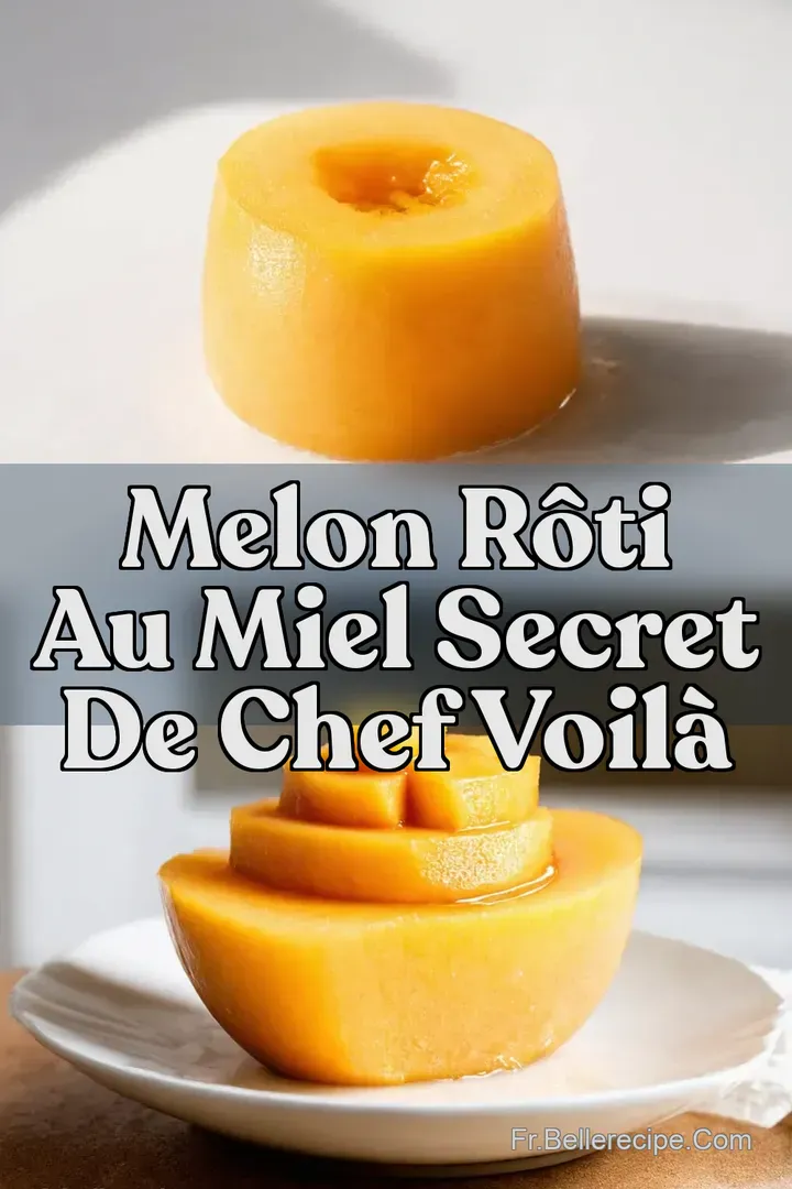 Melon R&ocirc;ti au Miel Secret de Chef Voil&agrave;