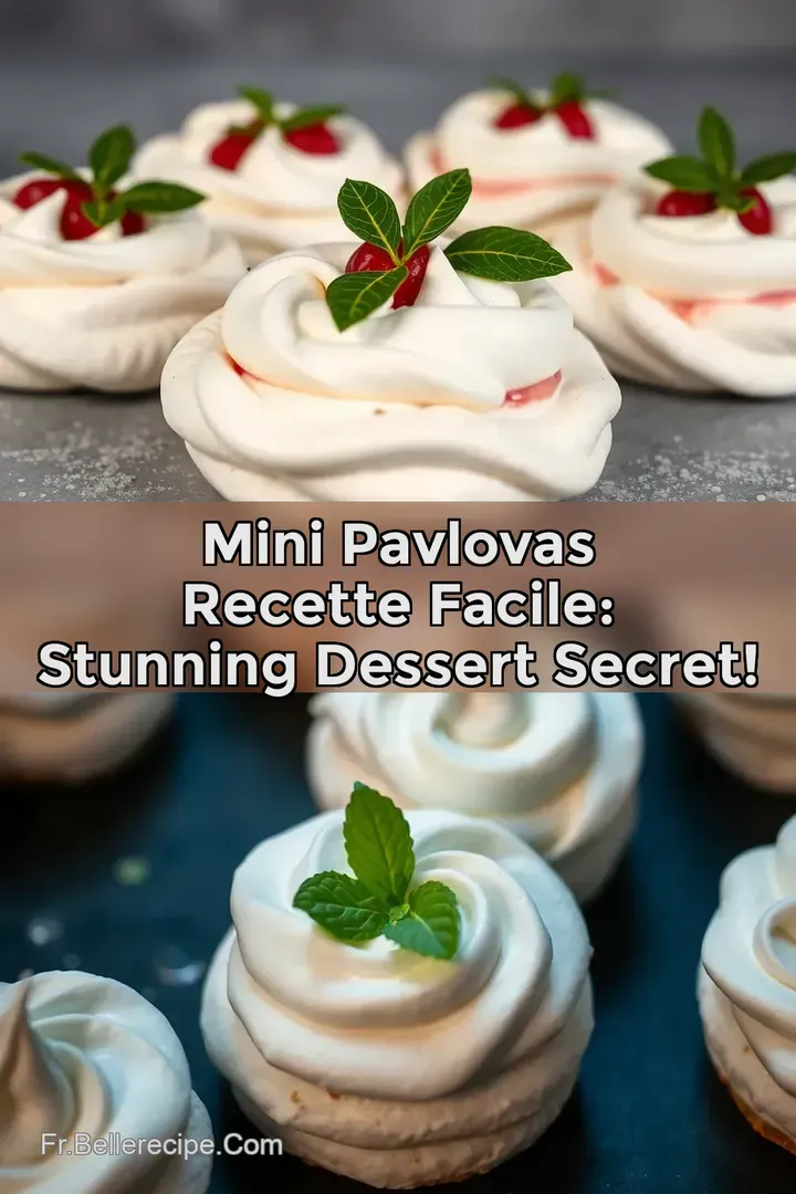 Mini Pavlovas Recette Facile: Stunning Dessert Secret!
