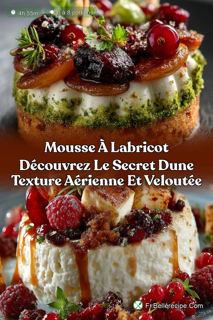 Mousse &agrave; lAbricot D&eacute;couvrez le secret dune texture a&eacute;rienne et velout&eacute;e