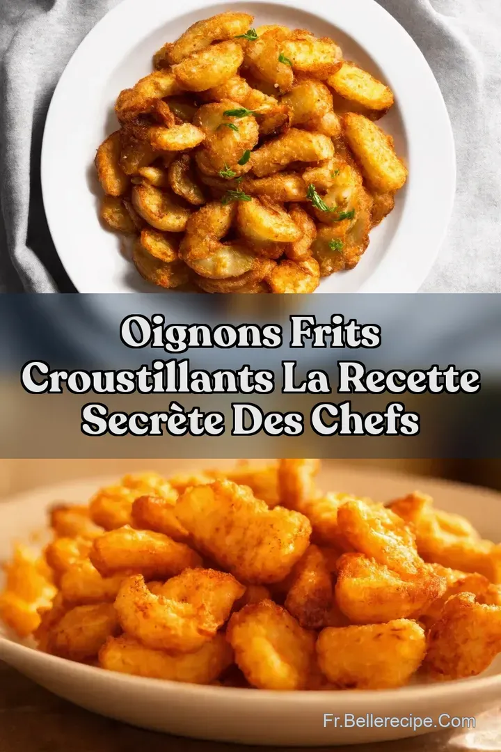 Oignons Frits Croustillants La Recette Secr&egrave;te des Chefs