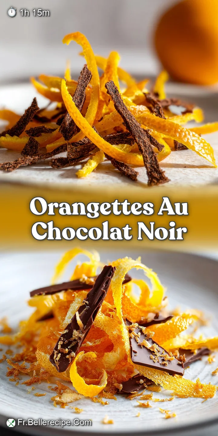 Close-up showcasing the crackled dark chocolate coating and textured candied orange peel, tempting and bittersweet, ready ...