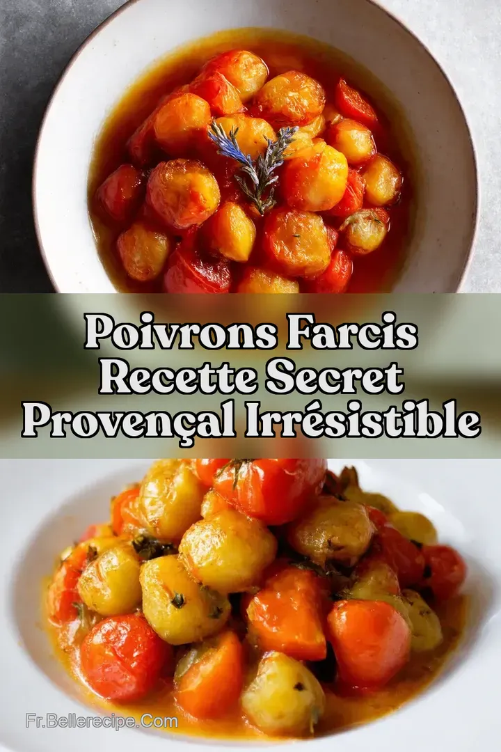 Poivrons Farcis Recette Secret Proven&ccedil;al Irr&eacute;sistible