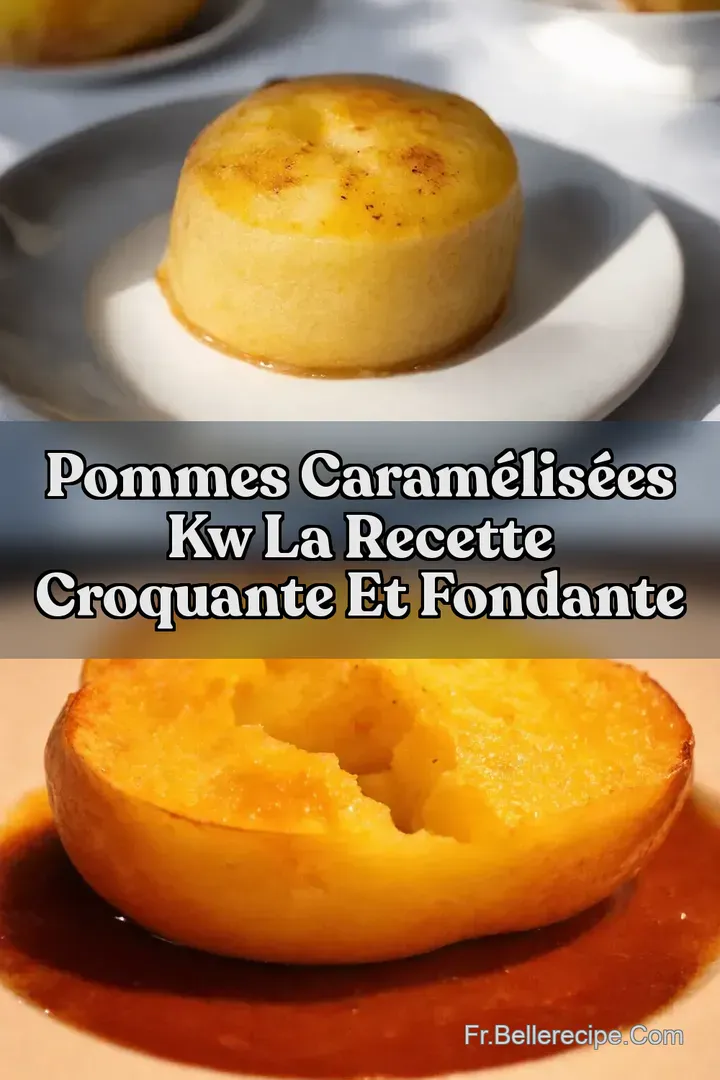 Pommes Caram&eacute;lis&eacute;es kw La Recette Croquante et Fondante