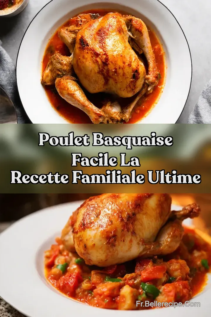 Poulet Basquaise Facile La Recette Familiale Ultime