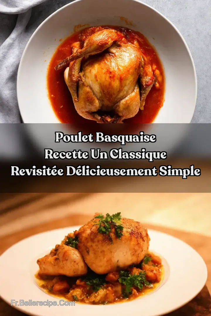 Poulet Basquaise recette Un Classique Revisit&eacute;e D&eacute;licieusement Simple