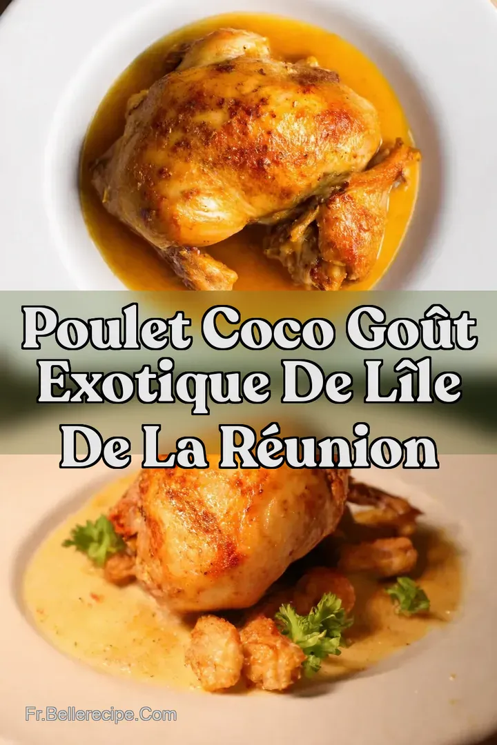 Poulet Coco Go&ucirc;t Exotique de l&Icirc;le de la R&eacute;union