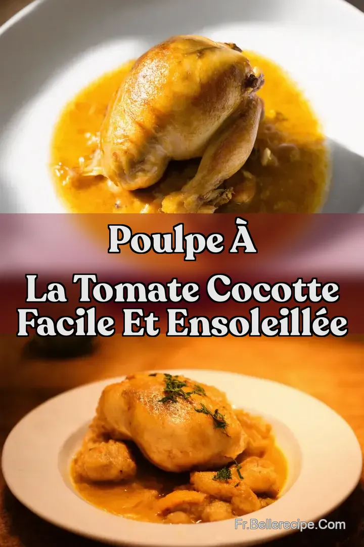 Poulpe &agrave; la tomate Cocotte facile et ensoleill&eacute;e