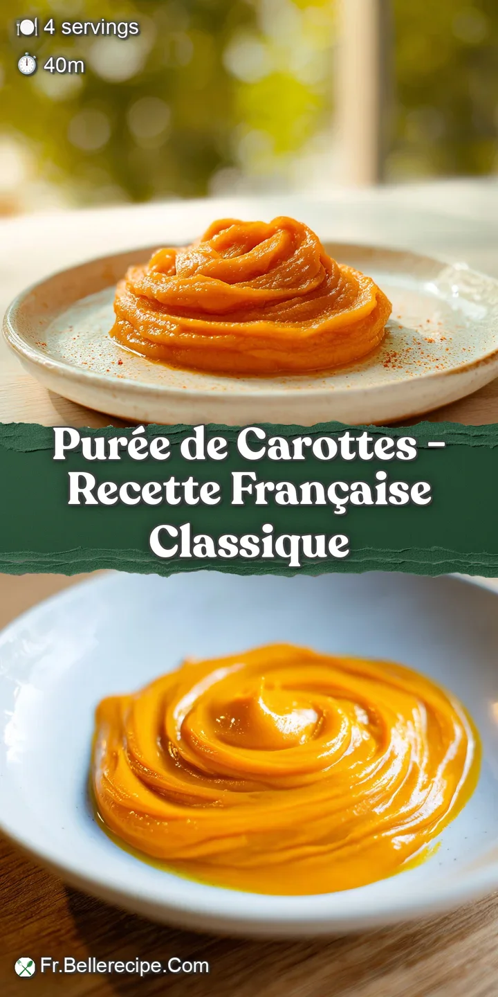 Close-up of creamy carrot puree. Rich orange hue and velvety texture, suggesting warmth and smooth flavor.