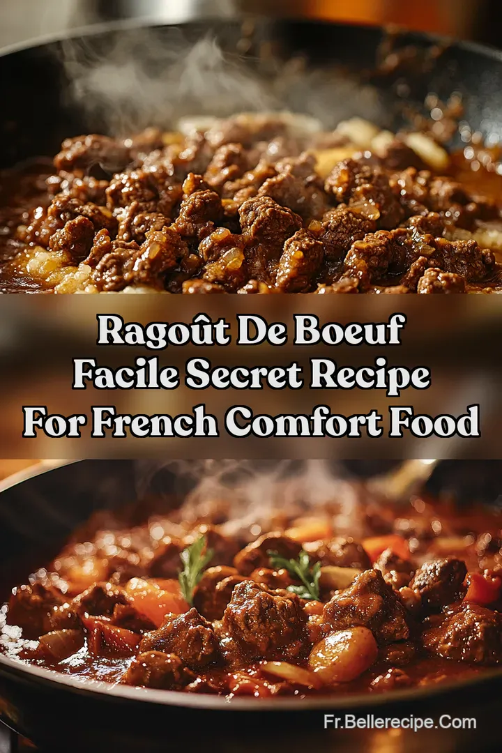 Rago&ucirc;t de Boeuf Facile Secret Recipe for French Comfort Food