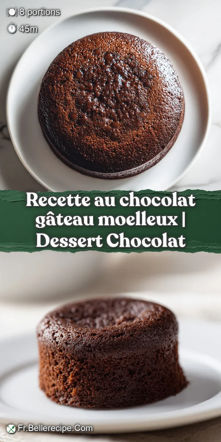 A glossy, melted chocolate center oozing from a fork-pierced chunk of rich, dark, fudgy chocolate cake.