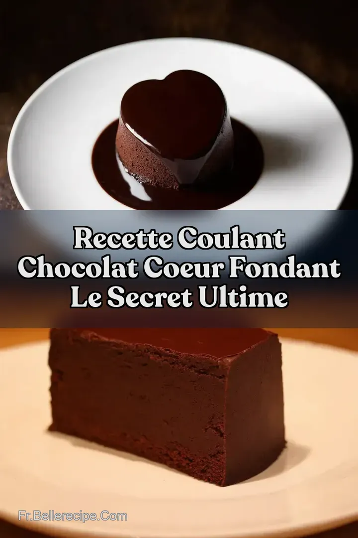 Recette Coulant Chocolat Coeur Fondant Le Secret Ultime