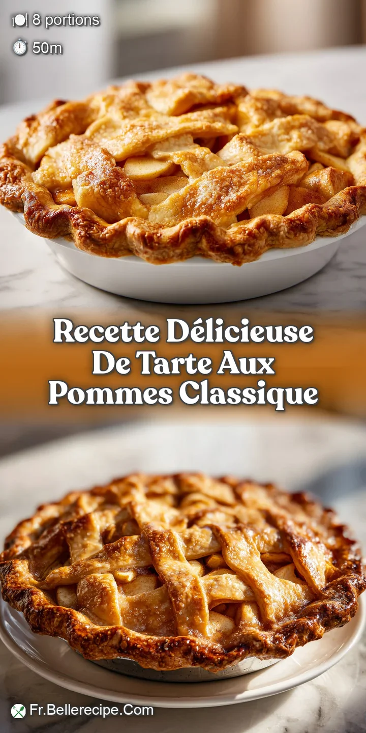 Close-up of a caramelized apple tart, highlighting the soft, tender apples nestled in a golden-brown, buttery crust.