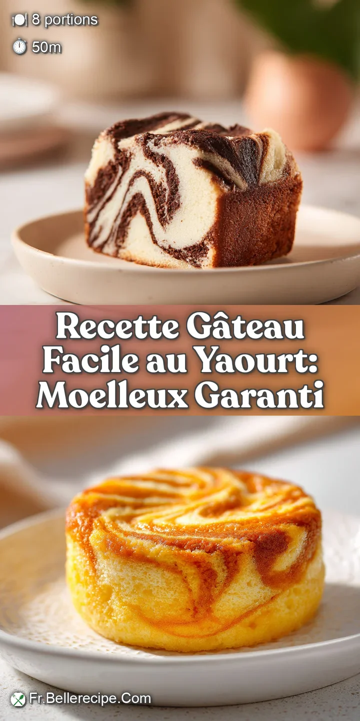 Close-up of a moist, golden yogurt cake revealing its soft texture and subtle sheen, promising a delightful bite.