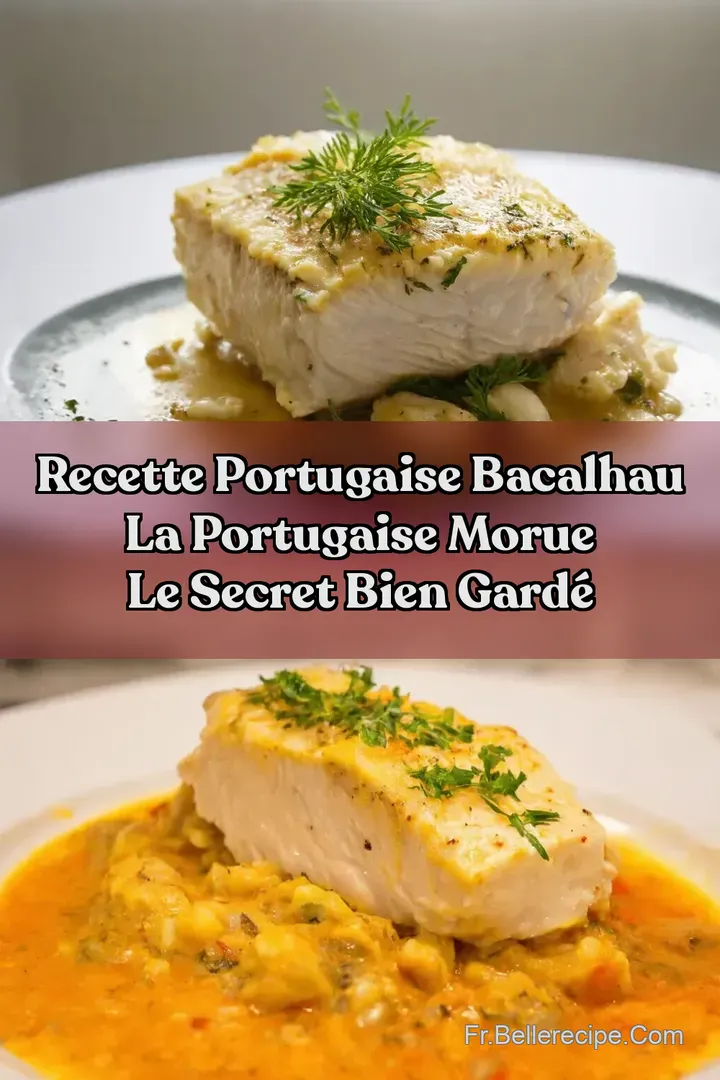 Recette Portugaise Bacalhau la Portugaise Morue Le Secret Bien Gard&eacute;