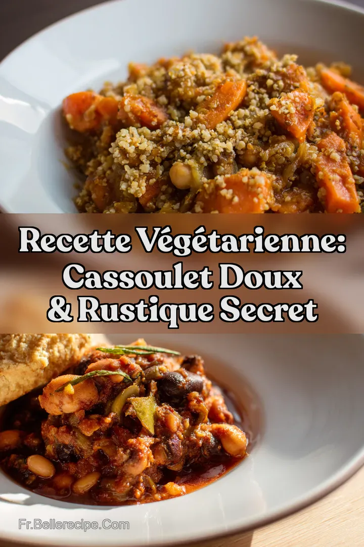 Recette V&eacute;g&eacute;tarienne: Cassoulet Doux & Rustique Secret