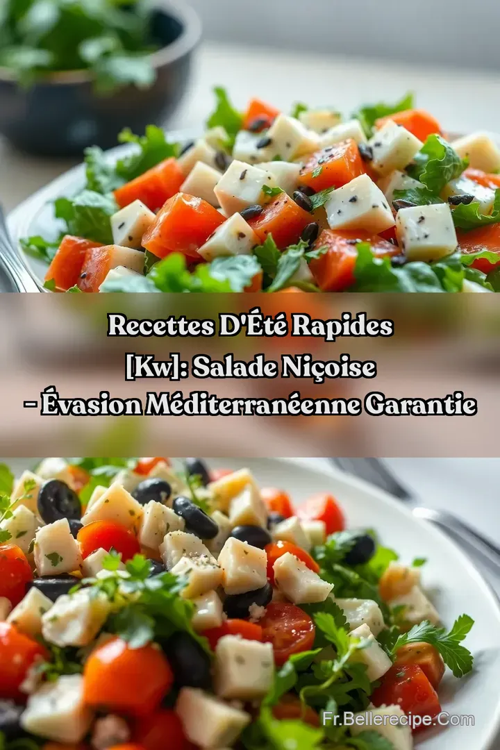 Recettes d &eacute;t&eacute; rapides [kw]: Salade Ni&ccedil;oise - &Eacute;vasion M&eacute;diterran&eacute;enne Garantie