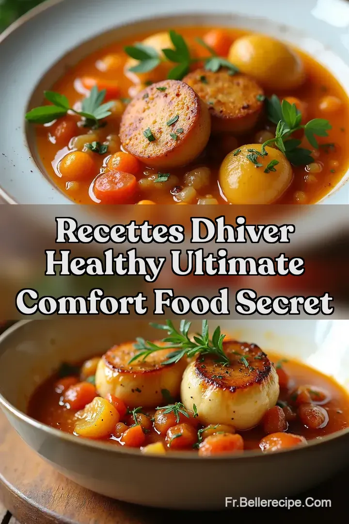 Recettes dhiver healthy Ultimate Comfort Food Secret