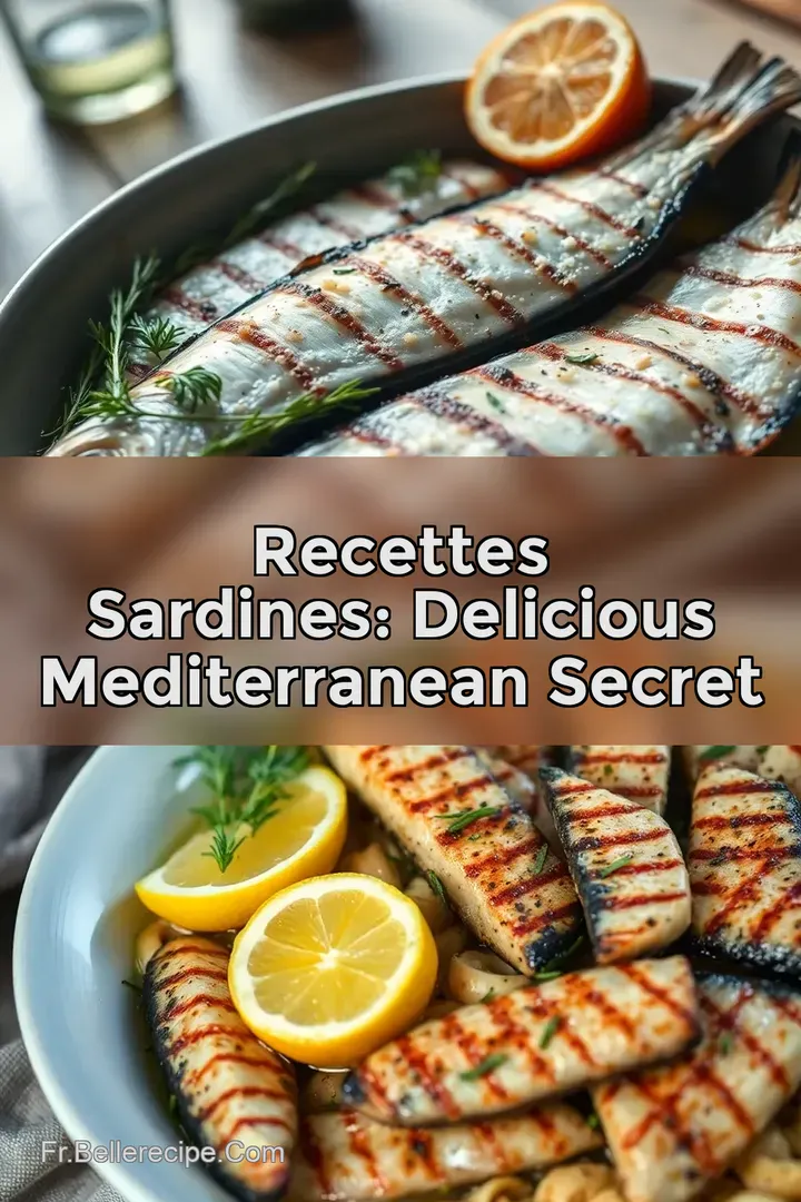Recettes Sardines: Delicious Mediterranean Secret