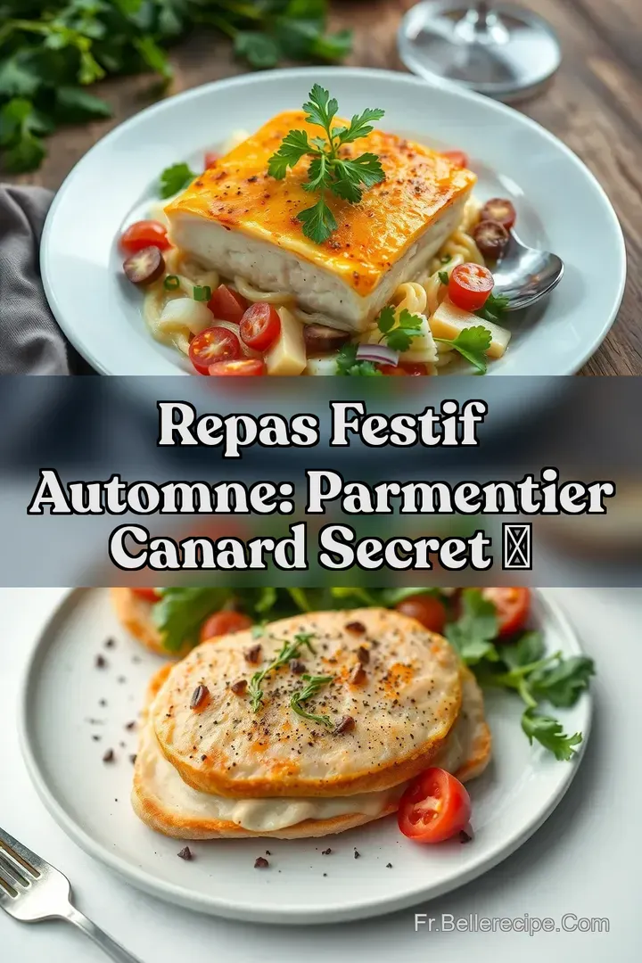 Repas Festif Automne: Parmentier Canard Secret ✨