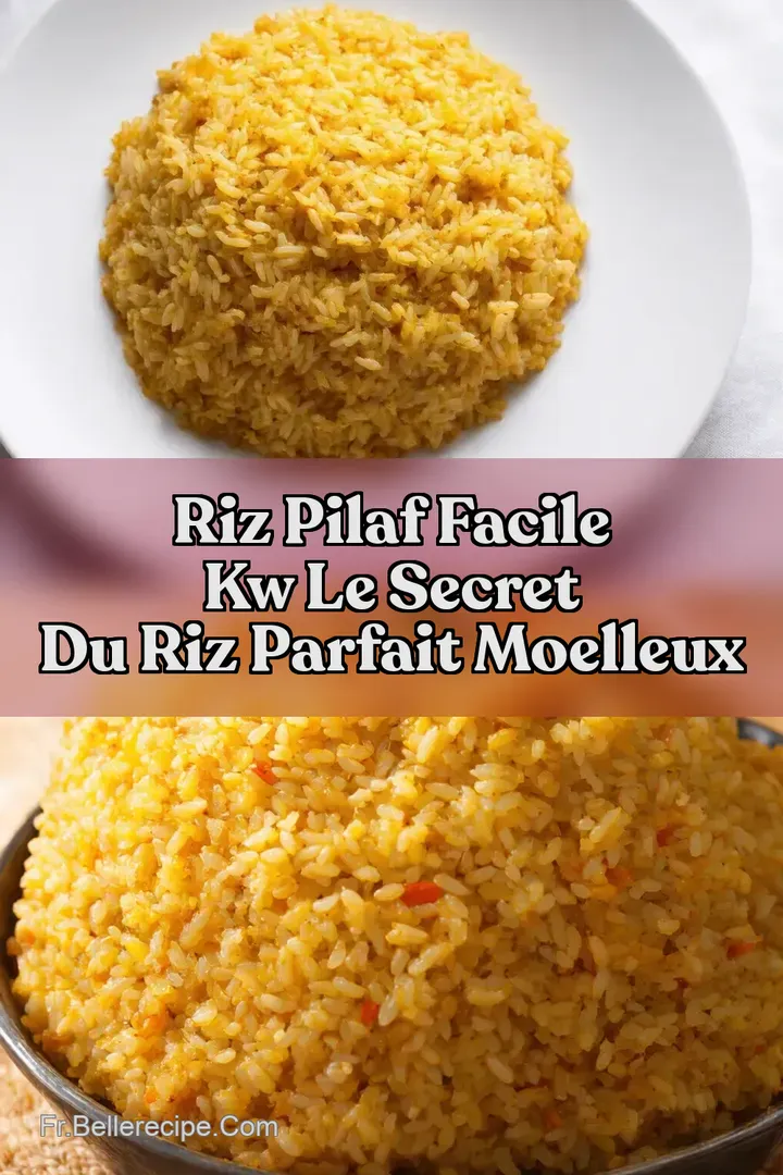Riz Pilaf Facile kw Le Secret du Riz Parfait Moelleux