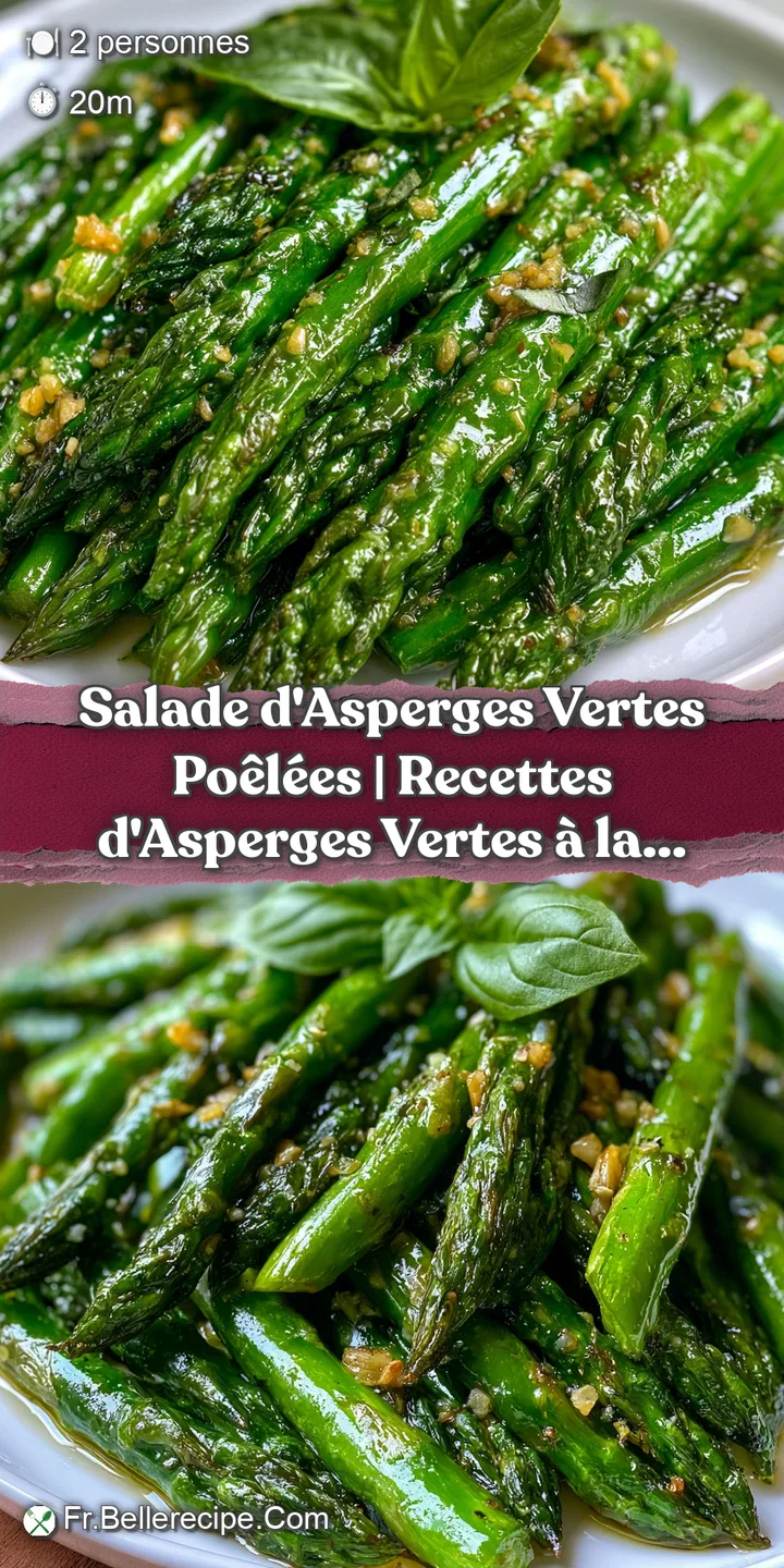 Gros plan sur la texture croquante et caram&eacute;lis&eacute;e des tiges vertes, d&eacute;gageant une l&eacute;g&egrave;re vapeur chaude et app&eacute;tissante.