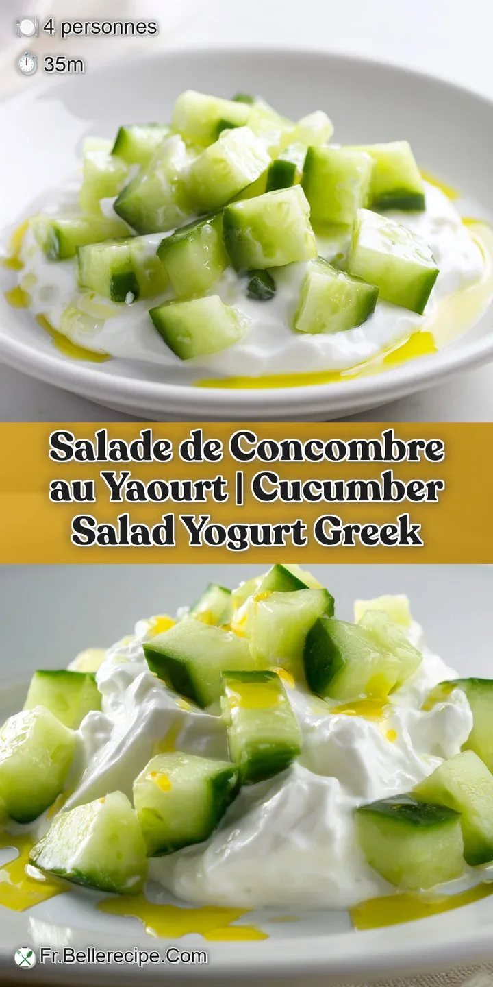 Gros plan sur des morceaux de concombre juteux enrob&eacute;s d'une sauce blanche cr&eacute;meuse avec des &eacute;clats de poivre noir fin.