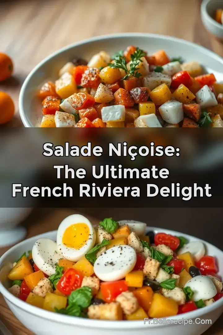 Salade Ni&ccedil;oise: The Ultimate French Riviera Delight