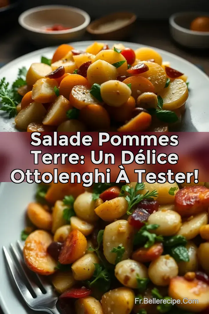 Salade Pommes Terre: Un D&Eacute;LICE Ottolenghi &agrave; Tester!